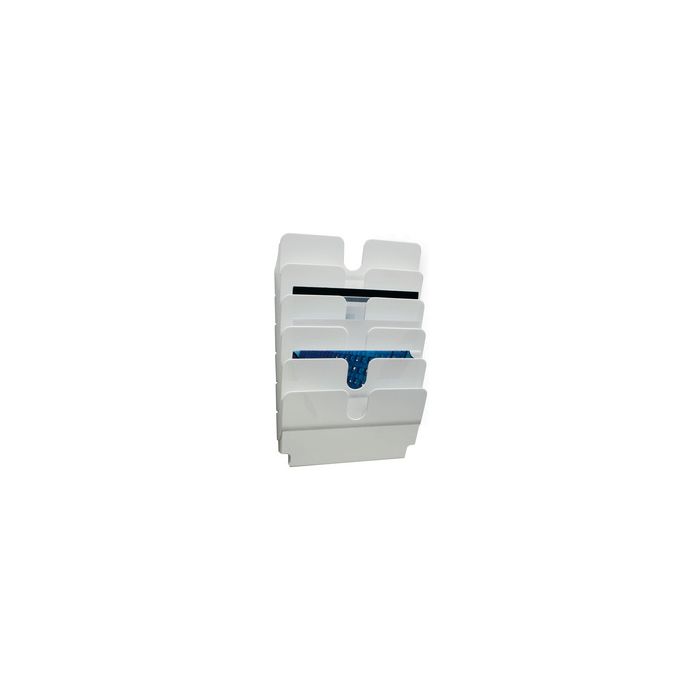 DURABLE Set de porte-brochures mural "FLEXIPLUS 6", A4