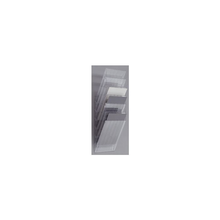 DURABLE Set porte-brochures mural "FLEXIBOXX 6", A4