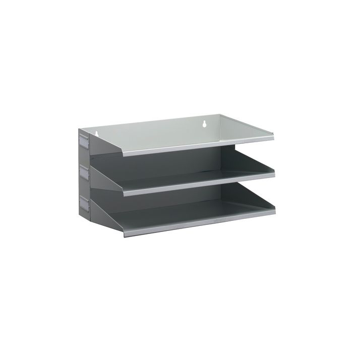 DURABLE Station de tri Business, 3 compartiments, gris