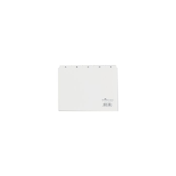 DURABLE intercalaire A - Z, en PP, format A5 paysage