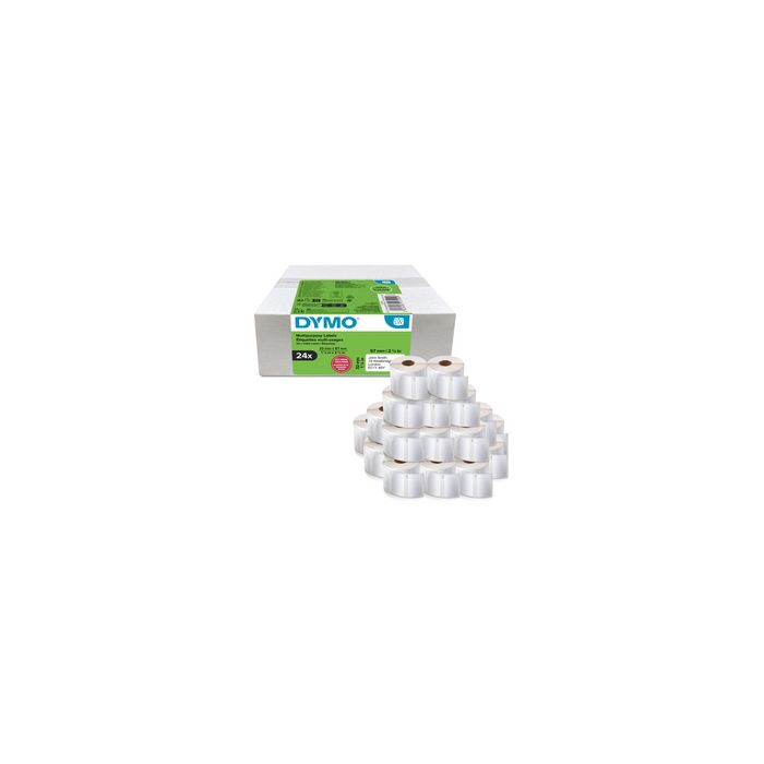 DYMO Étiquette polyvalente LabelWriter, 19 x 51 mm, blanc