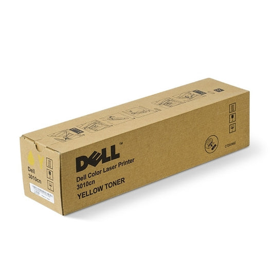 Cartouche Laser de Marque  DELL WH006 - Yellow  - (2000 pages)