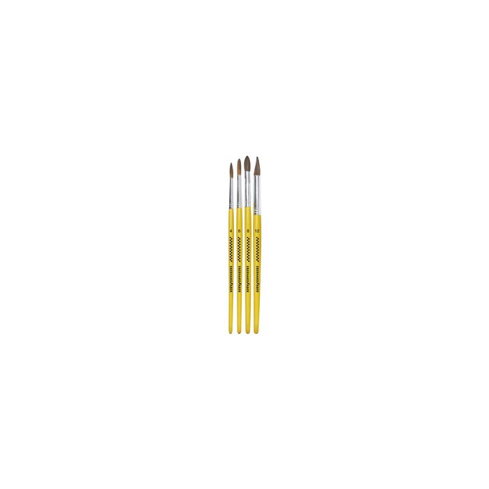 EBERHARD FABER Set de pinceaux WINNER, 4 pièces