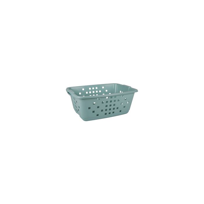 EDA Corbeille à linge PRIMA, 45 litres, PP, vert eucalyptus