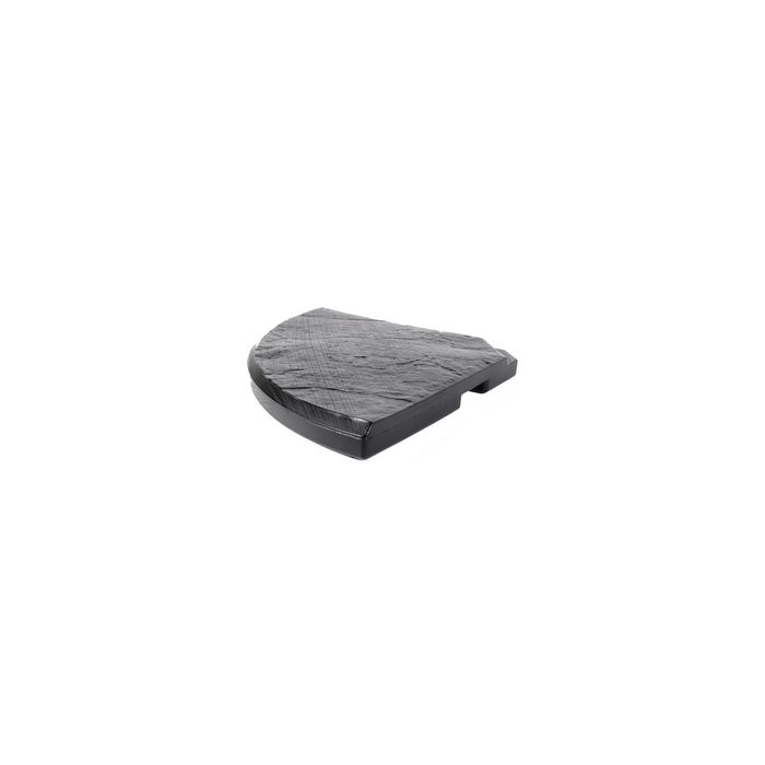 EDA Lest en béton pour parasol, 18 kg, gris foncé