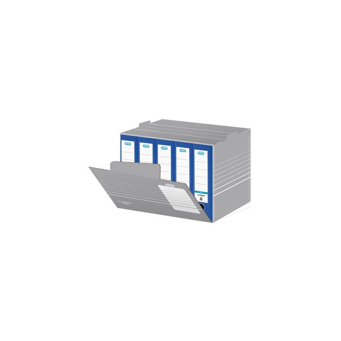 ELBA container d'archives tric, A4, gris/blanc, x10