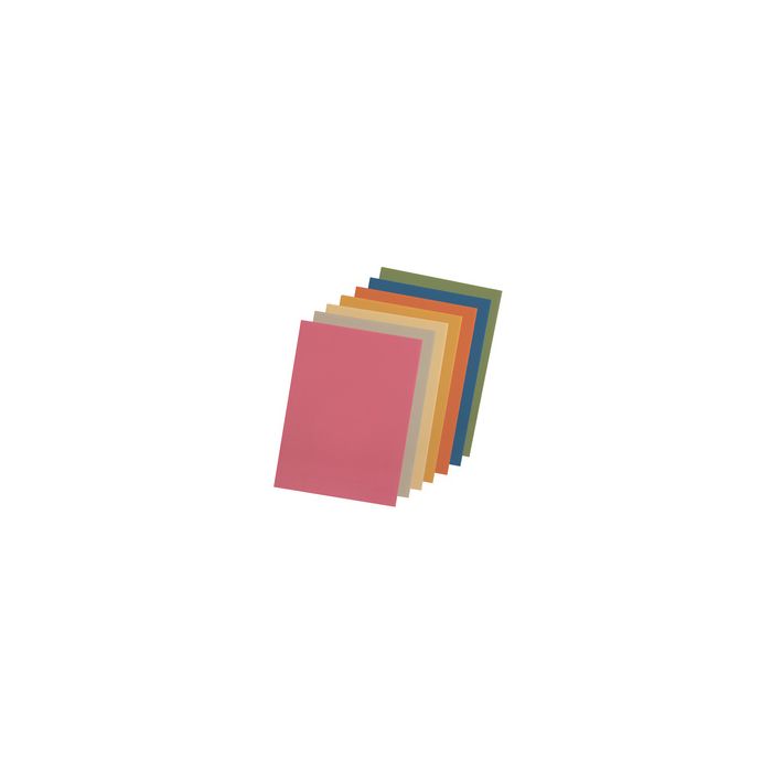 ELBA couverture pour dossiers, A4, carton manille, gris x100