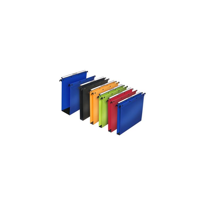 ELBA l'oblique Dossiers suspendus Polypro Ultimate, bleu