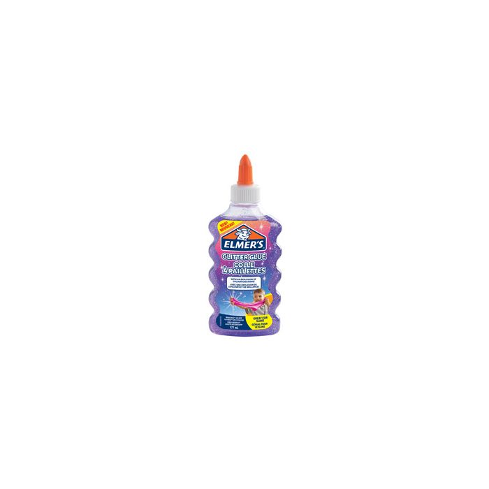 ELMER'S Colle à paillettes "Glitter Glue", 177 ml, violet