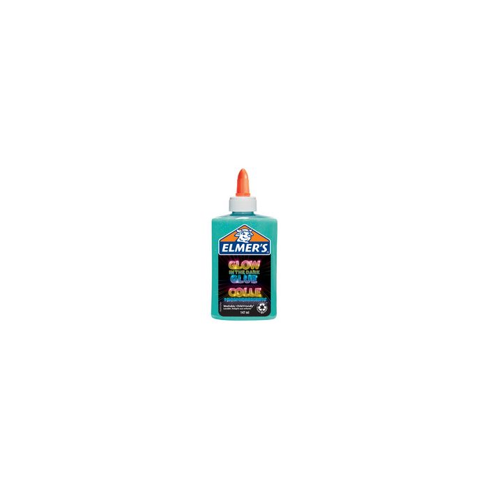 ELMER'S Colle liquide Glow in the Dark, 147 ml, bleu