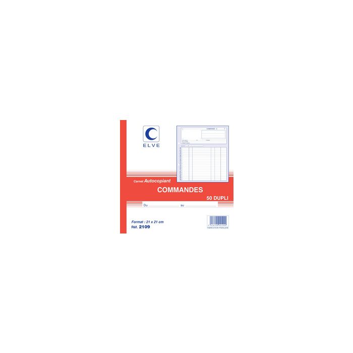 ELVE Manifold "Commandes", 210 x 210 mm, dupli