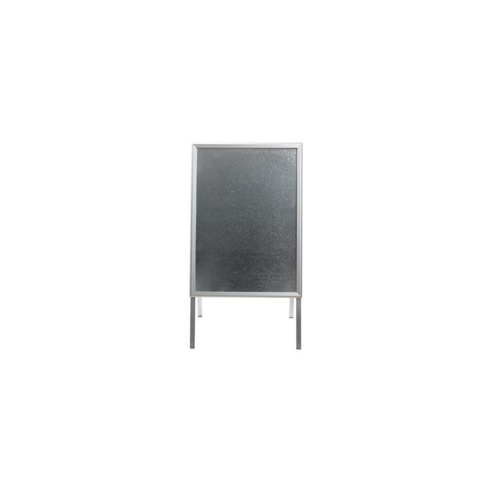 EUROPEL Panneau trottoir ECONOMY OUTDOOR, A1, argent