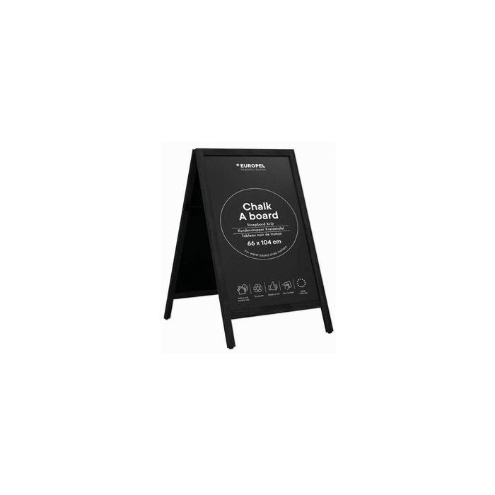 EUROPEL Panneau trottoir, 660 x 1.040 mm, noir