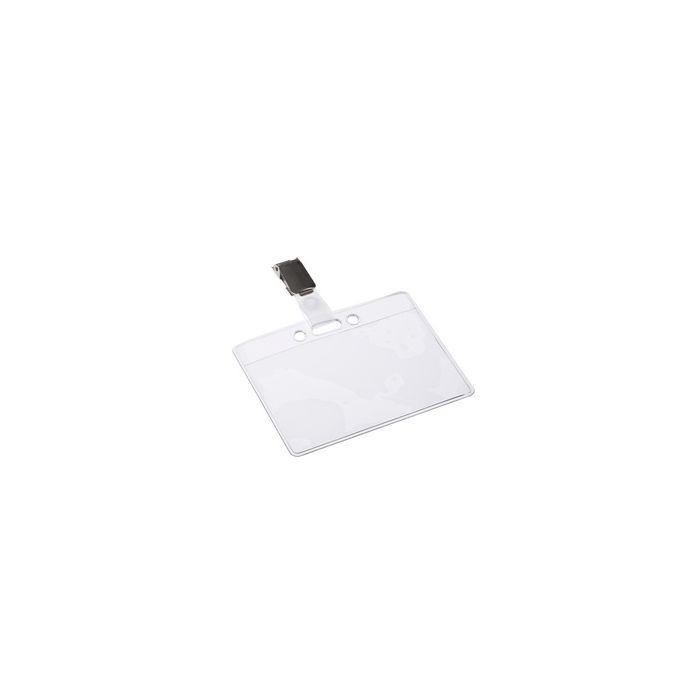 EUROPEL Porte-nom, ouvert en haut, avec clip, 60 x 90 mm