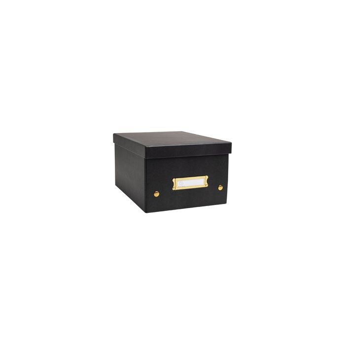 EXACOMPTA Boîte de rangement Neo Deco, A5+, noir