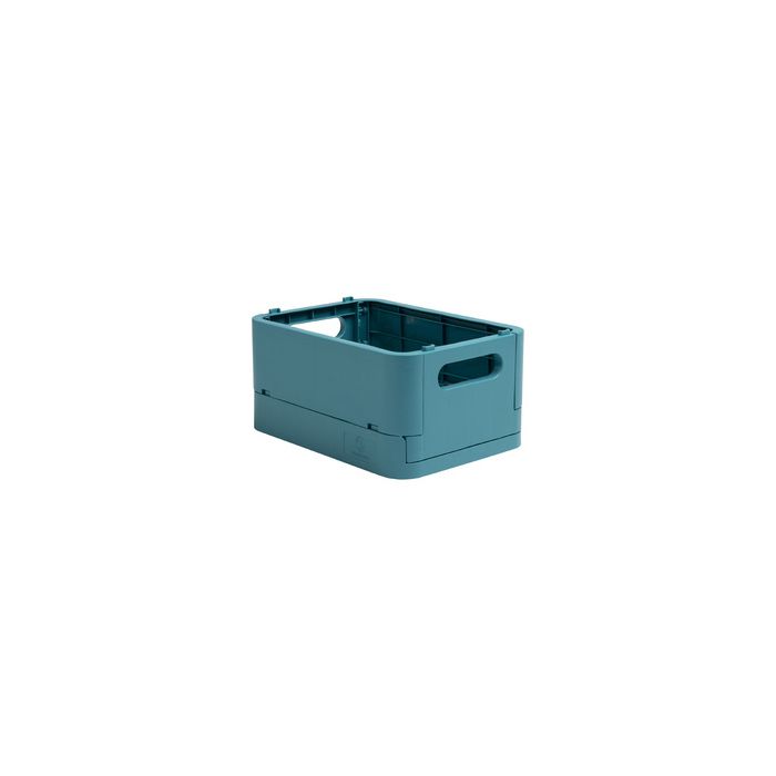EXACOMPTA Boîte de rangement Smart Case Mini, bleu pacifique