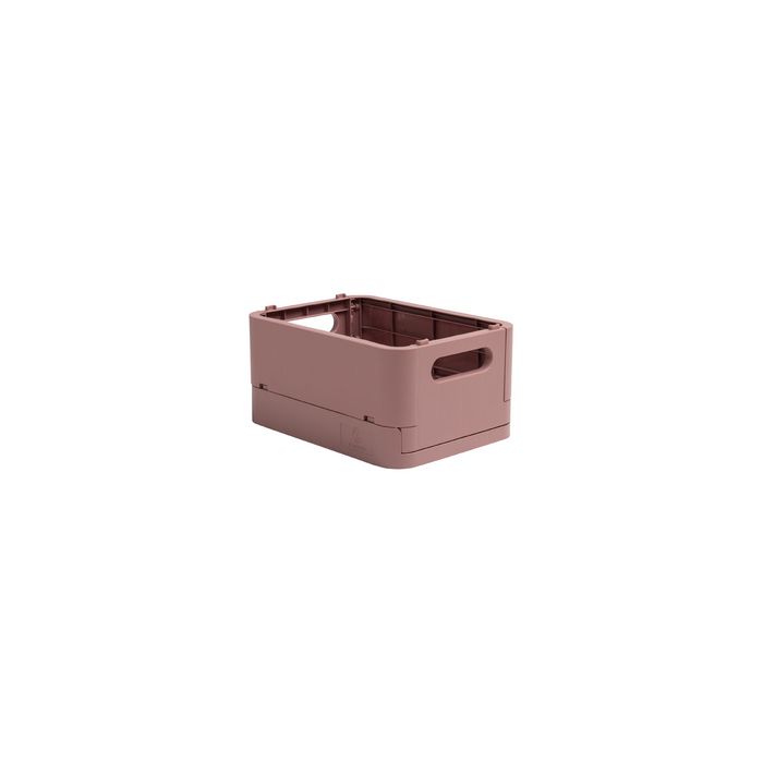 EXACOMPTA Boîte de rangement Smart Case Mini, vieux rose