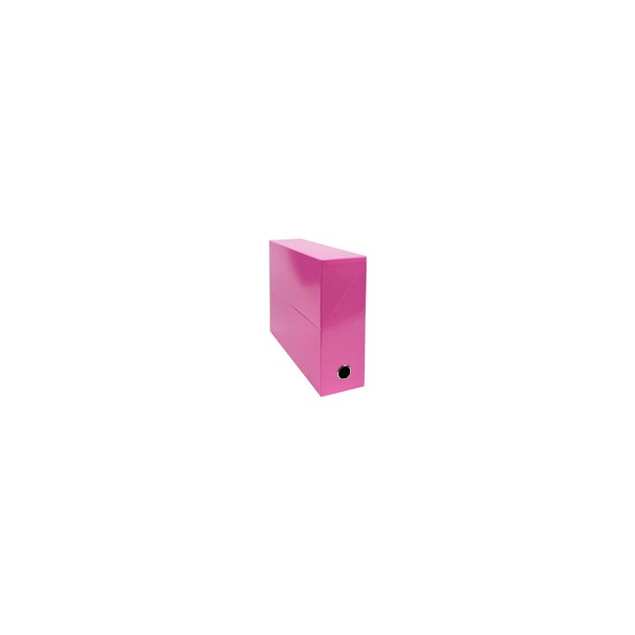 EXACOMPTA Boîte transfert Iderama, 90 mm, rose