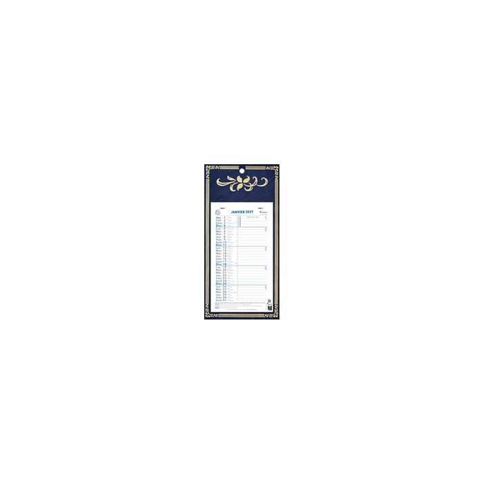 EXACOMPTA Calendrier mural, 130 x 230 mm, fond Skytos, 2027