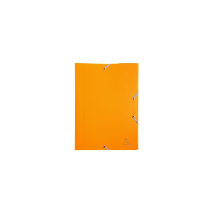 EXACOMPTA Chemise à élastiques Opaque Eco, PP, A4, jaune
