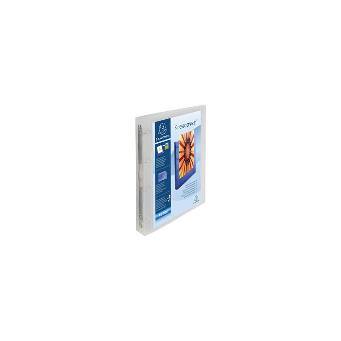 EXACOMPTA Classeur personnalisable Chromaline, A4 Maxi,blanc