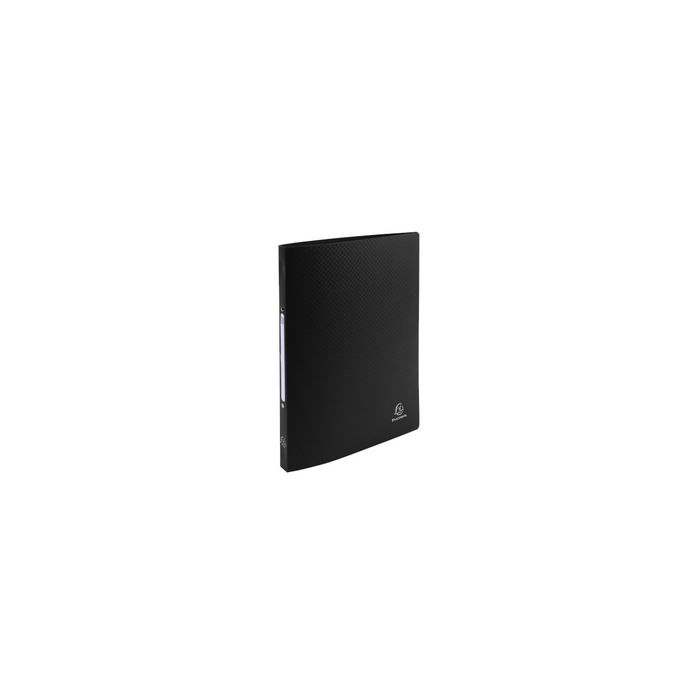 EXACOMPTA Classeur souple, PP, 2 anneaux, A4, noir