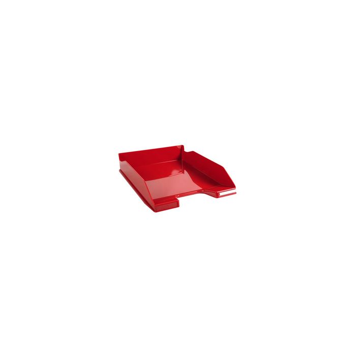 EXACOMPTA Corbeille à courrier COMBO MIDI, A4+, rouge carmin x6