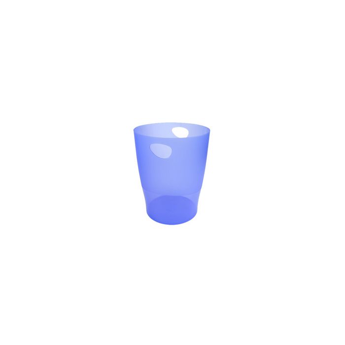 EXACOMPTA Corbeille à papier ECOBIN, 15 litres, bleu glacé