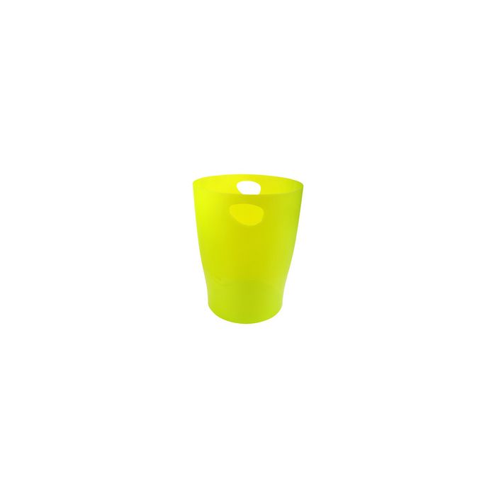EXACOMPTA Corbeille à papier ECOBIN, 15 litres, vert anis