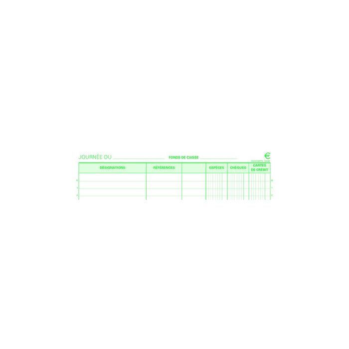 EXACOMPTA Manifold "Encaissement", 297 x 210 mm, dupli