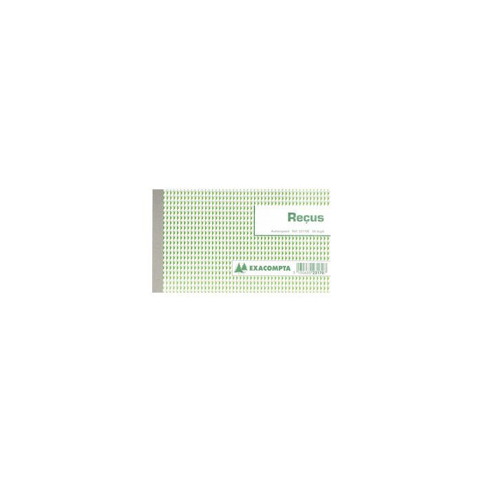 EXACOMPTA Manifold "Reçus", 105 x 180 mm, dupli
