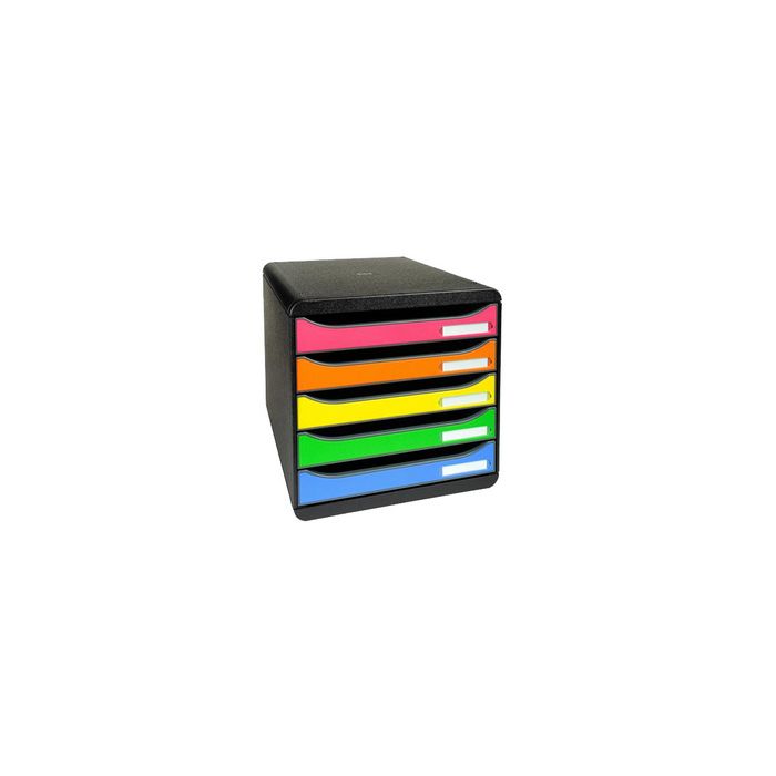 EXACOMPTA Module de classement BIG-BOX PLUS, 5 tiroirs