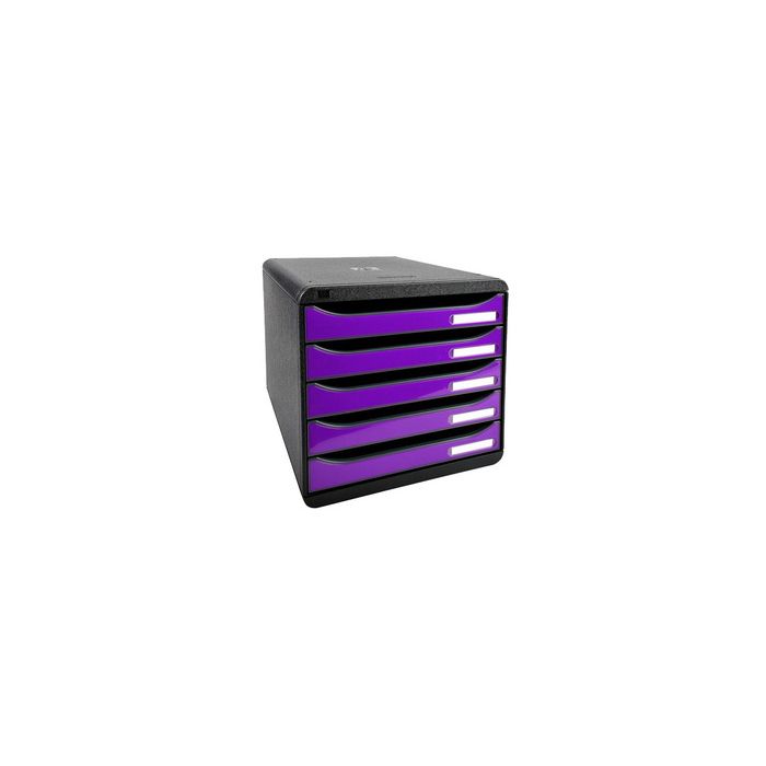 EXACOMPTA Module de classement BIG-BOX PLUS, 5 tiroirs,