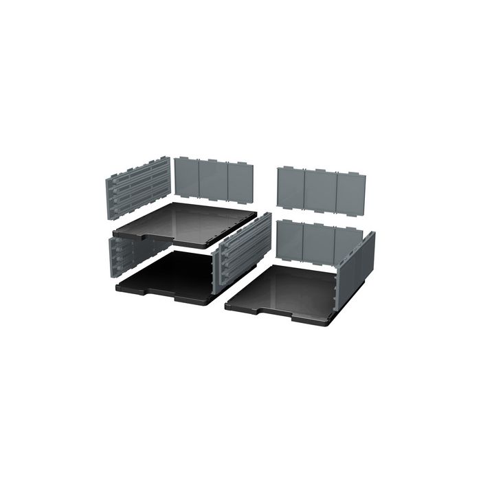EXACOMPTA Module de classement MODULODOC Jumbo, noir / gris