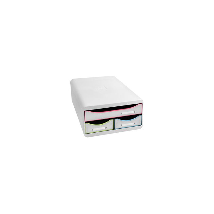 EXACOMPTA Module de classement SMALL-BOX, blanc/arlequin
