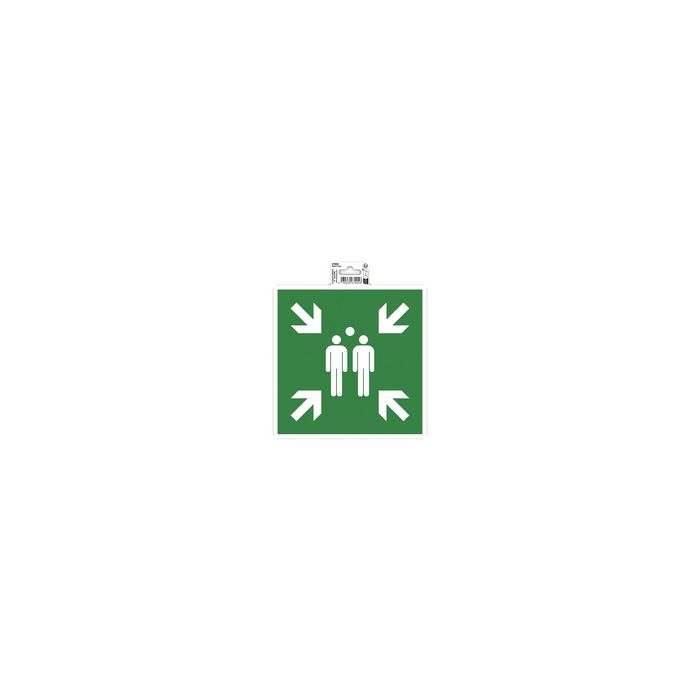 EXACOMPTA Panneau de signalisation "Point de rassemblement"