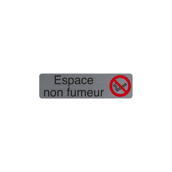 EXACOMPTA Plaque de signalisation "Espace non fumeurs"