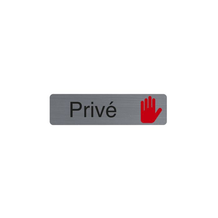 EXACOMPTA Plaque de signalisation "Privé"