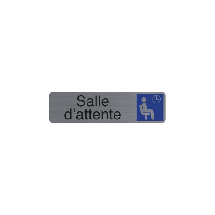EXACOMPTA Plaque de signalisation "Salle d'attente"
