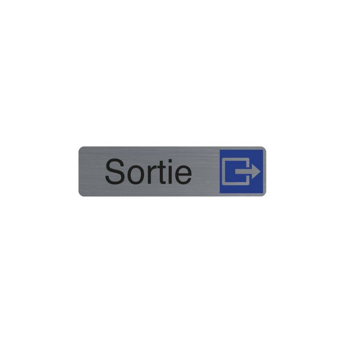 EXACOMPTA Plaque de signalisation "Sortie"