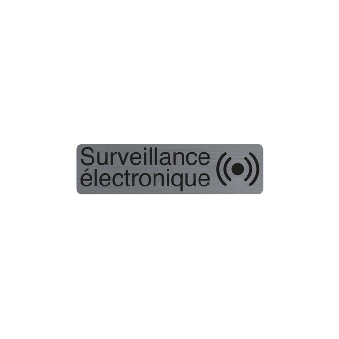 EXACOMPTA Plaque de signalisation Surveillance électronique