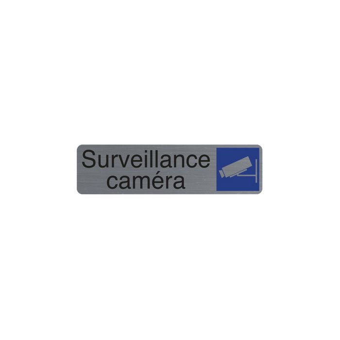 EXACOMPTA Plaque de signalisation "Surveillance caméra"