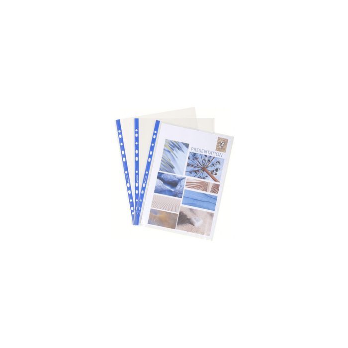 EXACOMPTA Pochette perforée Stop Doc, A4, PP, transparent