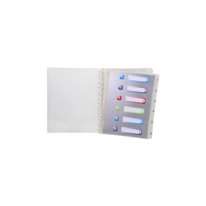 EXACOMPTA Protège-documents, A4, 10 pochettes, transparent