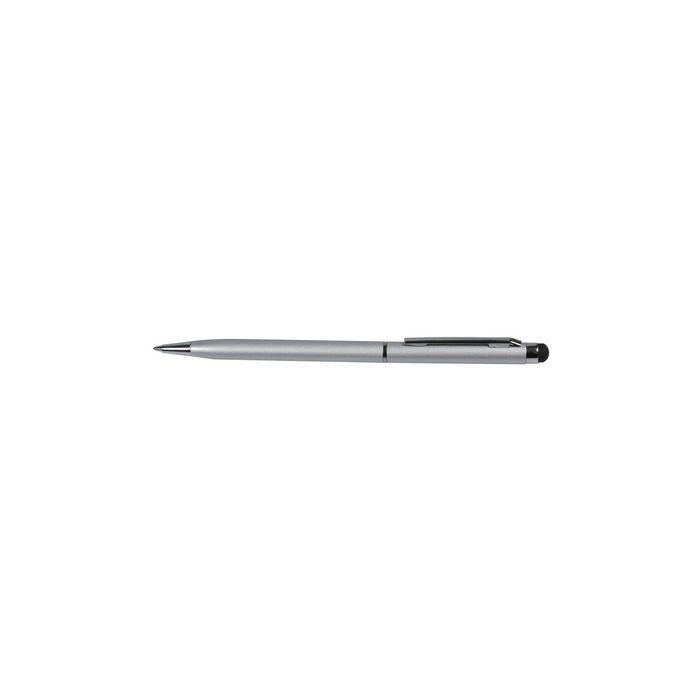 EXACOMPTA Stylo bille "Twist" avec clip, argent