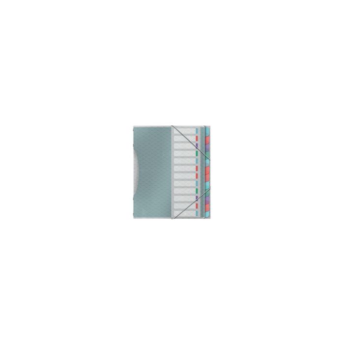 Esselte Trieur Colour'Breeze, A4, PP, 12 compartiments
