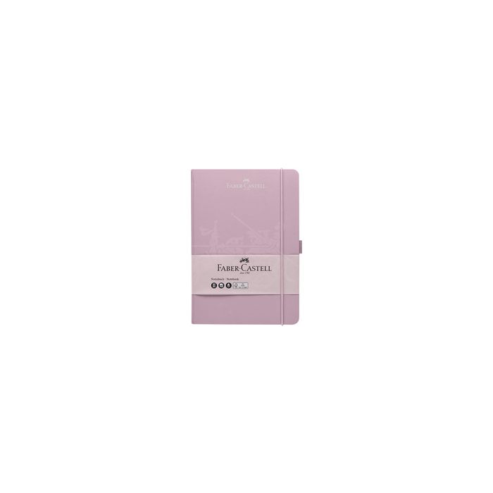 FABER-CASTELL Carnet, A5, quadrillé, rose