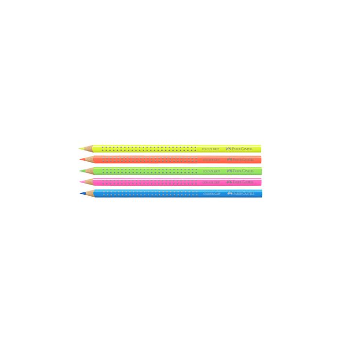 FABER-CASTELL Crayon couleur triangulaire Color GRIP, orange
