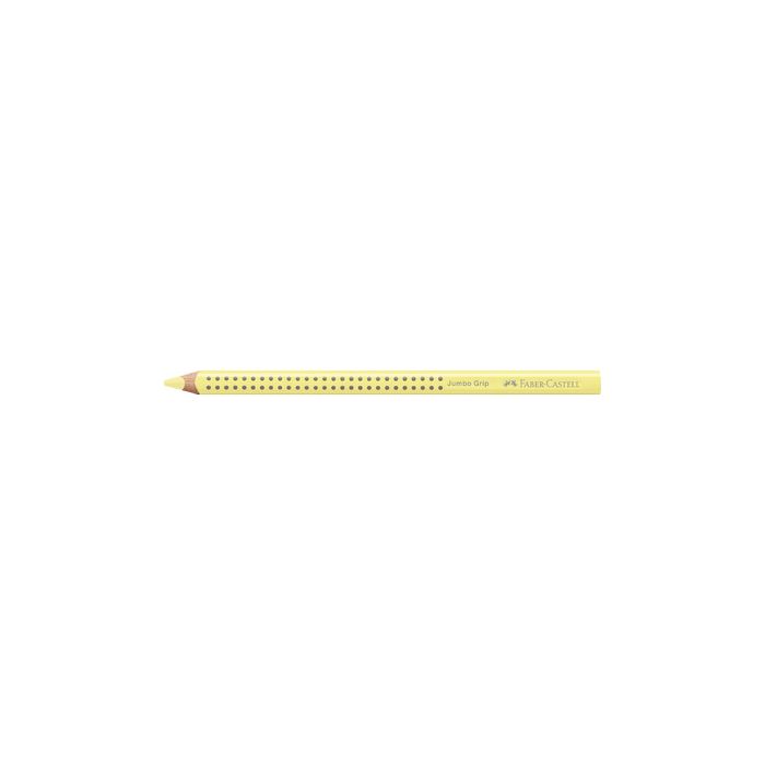 FABER-CASTELL Crayon de couleur Jumbo GRIP PASTEL, jaune