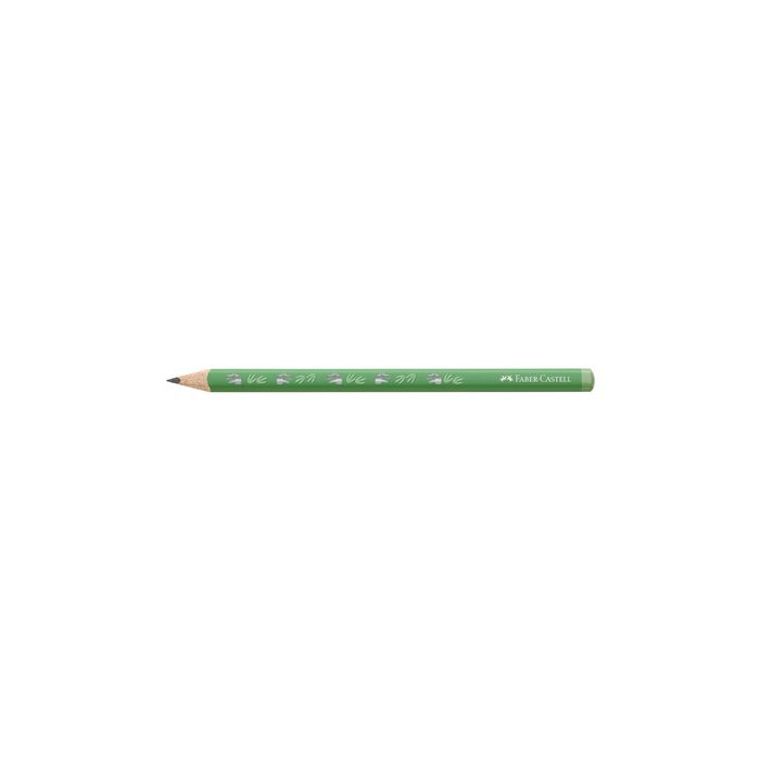 FABER-CASTELL Crayon de papier Dino Jumbo, HB, vert